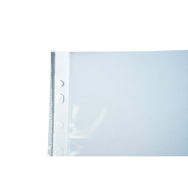 EXACOMPTA Zeigetaschen PP 60my A4 5250E transparent genarbt 50 Stück