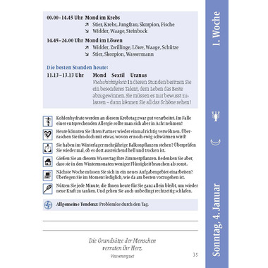 HEYNE TA Mond für jeden Tag 2026 9783453239586 1G/1P DE 10.5x14cm