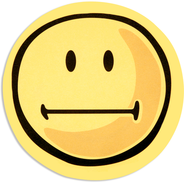 MAGNETOPLAN Kommunikations-Karten 1111563 Smilie neutral 100 Bl.