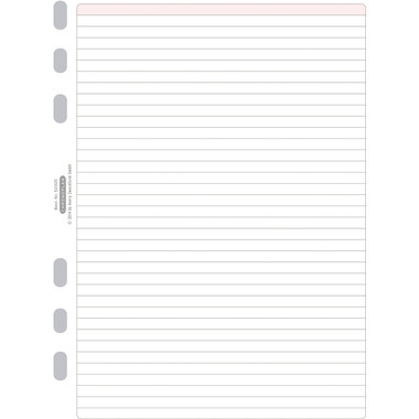 CHRONOPLAN Blatt liniert 50305Z.26 50 Blatt A5