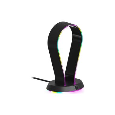Stealth Gaming Headphones & Headset Holder Light-Up Black