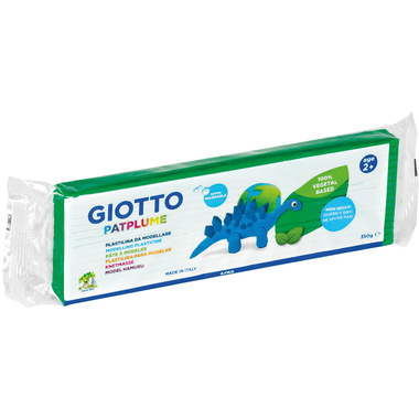 GIOTTO Pâte à modeler Patplume 350g 510104 green