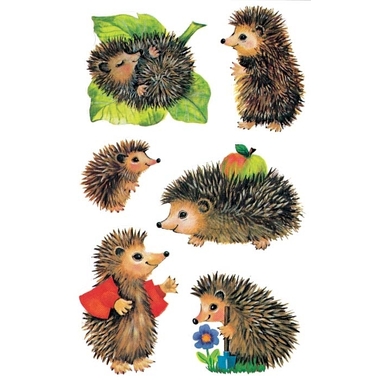 Z-DESIGN Sticker Kids 4306 Igel 3 Stück