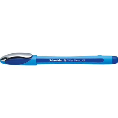SCHNEIDER Stylo à bill. Memo 1.4mm 75023 bleu Blister