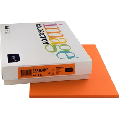 IMAGE COLORACTION Kopierpapier Amsterdam A4 274570 orange, 80g 500 Blatt