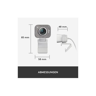 Logitech Webcam StreamCam Weiss