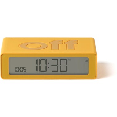 Lexon Digitalwecker Flip Mini Gelb