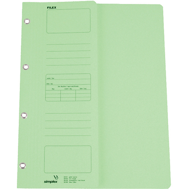 SIMPLEX Filex-Mappen A4 30105 grün