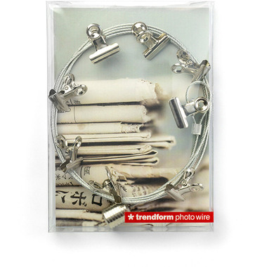 TRENDFORM Fotoleine CLIPS TF2208 8 Magnete,150 cm,Postkarte