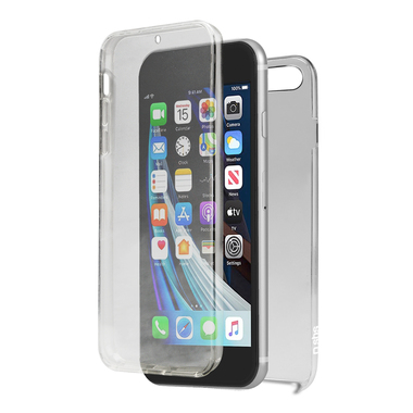 Coque 360° transparente pour iPhone SE 2022/SE 2020/8/7