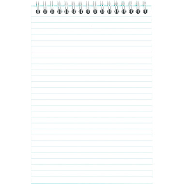 RHODIA Bloc à spirales Couleurs A5 118415C bleu, ligné 80 feuilles