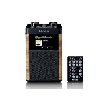 Lenco DAB+ Radio PDR-060WD Schwarz/Weiss