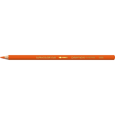 CARAN D'ACHE Farbstifte Supracolor 3,8mm 3888.050 rotorange