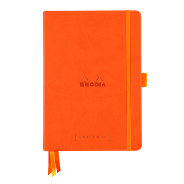 RHODIA Goalbook Notizbuch A5 118583C Hardcover mandarine 240 S.