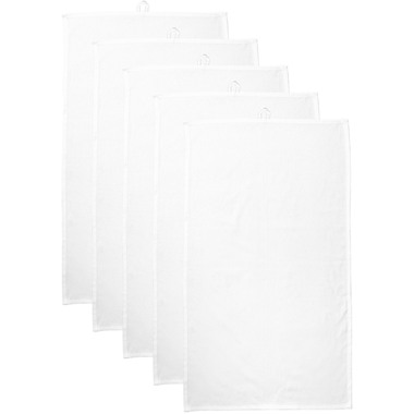 I AM CREATIVE Küchentuch 50x85cm 1212.85 weiss, Baumwolle 5 Stück