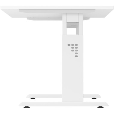 APOLLO Tavolo da uffico ZERO 120x67cm VOS612/W/W weiss/weiss