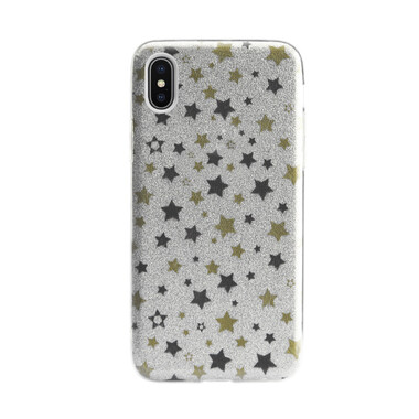 Coque de Noël paillettes pour iPhone XS et iPhone X