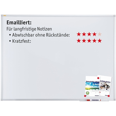 FRANKEN Whiteboard 90x120cm SC3203 X-tra!Line emailliert