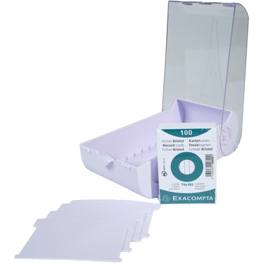 EXACOMPTA Schedario Bunny Box A8 5336423D malva 10x6.2x19.5cm