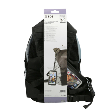 Zaino sportivo con custodia touchscreen universale per smartphone fino a 5.5"