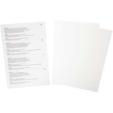 I AM CREATIVE Pellicola per scivoli d'acu A4 4010.57 chiaro 2 pezzi