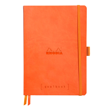 RHODIA Goalbook Notizbuch A5 117583C Softcover mandarine 240 S.