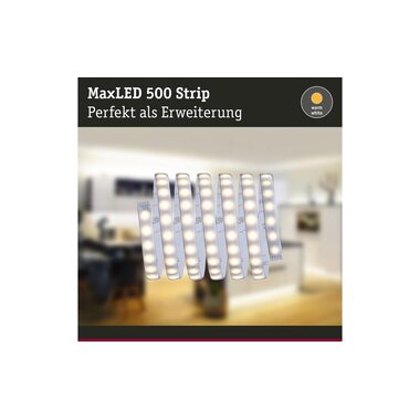 Paulmann LED-Stripe MaxLED 500 2700 K, 2.5 m extension