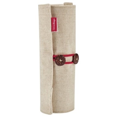 TRANSOTYPE senseBag Stifte Roll-Etui 76038018 beige 375x200mm