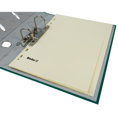 BIELLA Kartonregister A4 19542400U gelb 24-teilig