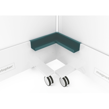 MAGNETOPLAN Eckablageschale Infinity Wall 114665021 wasserblau