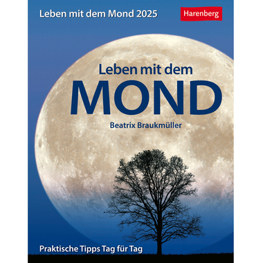 HARENBERG Abreisskalender 2026 2899300+26 Leben mit Mond DE 12.5x16cm