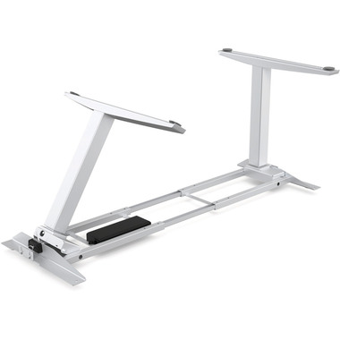 FELLOWES Telaio del tavolo sollevabile 8802001 argento, regolabile in altezza