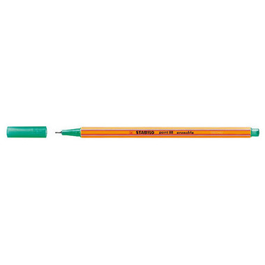STABILO Fineliner Point 88 0.4mm 88/00-36 grün erasable