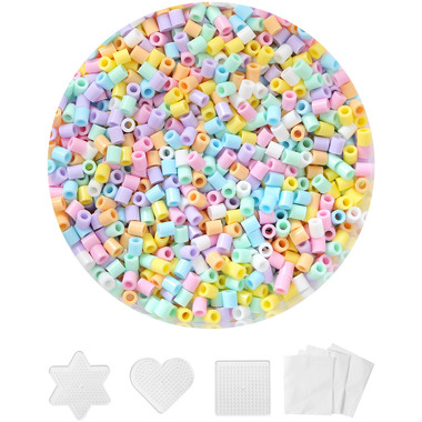 I AM CREATIVE Perles à repasser 4012.23 Mélange de pastels 5000 pièces