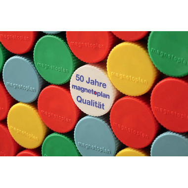 MAGNETOPLAN Magnet Discofix Magnum 1660012 schwarz, ca. 2 kg 10 Stk.