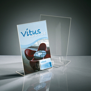 SIGEL Table display A4 TA230 trasparente