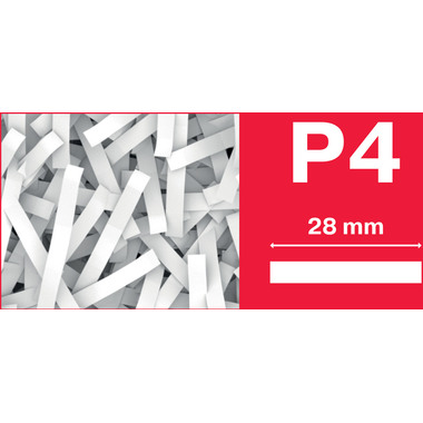 REXEL Aktenvernichter Optimum AF+ 2020045XCH 45X, P-4, 20lt