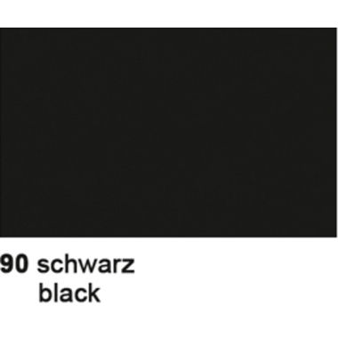 URSUS Carta seta 50x70cm 4652290 nero 25 fogli