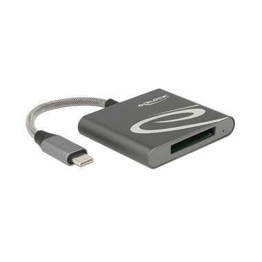 Delock Card Reader Extern USB-C für XQD-2.0-Speicherkarten