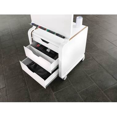 MAGNETOPLAN Korpus Tool-Hub Evolution Plus 12270600 weiss, mit Rollen