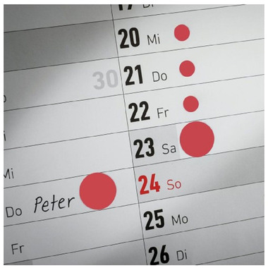 AVERY ZWECKFORM Punti marcatura 18mm 3089 ass. 96 pezzi