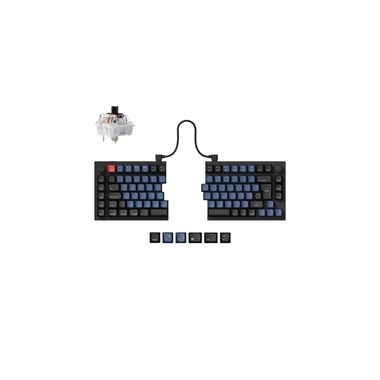 Keychron Gaming-Tastatur Q11 Black QMK Brown Switch