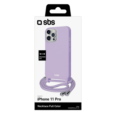 Housse colorée avec cordon pour iPhone 11 Pro | SBS
