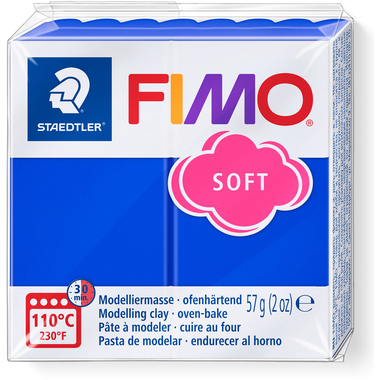 FIMO Plastilina Soft 57g 8020-33 blu