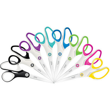 LEITZ Forbice titano WOW 5319-20-95 bianco/nero 20.5cm