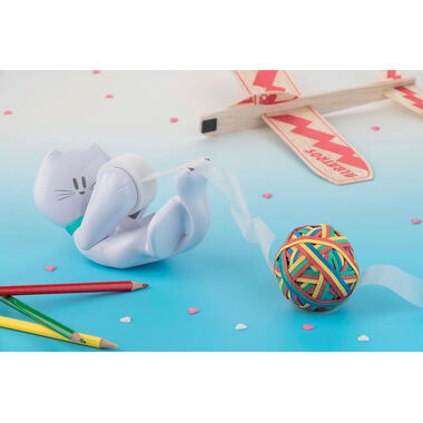 SCOTCH Magic Tape 810 19mmx8.9m C39 Dispenser Gatto bianco