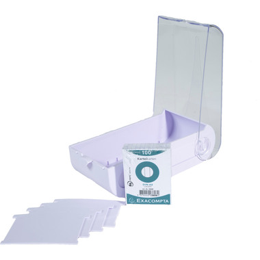 EXACOMPTA Caisse defischier Bunny A7 5346423D mauve 13.2x8.5x25cm