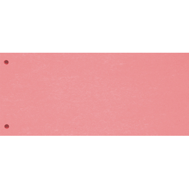 BIELLA Divisori cartone 2 fori 19919045U rosso, 24x10.5cm 100 pezzi