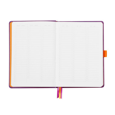 RHODIA Notizbuch Goalbook HC A5 118579C violett, dots 120 Blatt