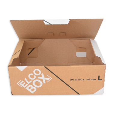 ELCO Emballage d'envoi L 28834.25 marron/blanc 395x250x140mm